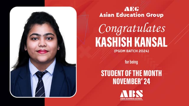 Student Of The Month BATCH 2024 | Nov 2024